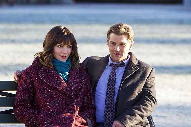 HALLMARK HALL OF FAME - "IN MY DREAMS" - Nick (Mike Vogel) and Natalie (Katharine McPhee) are the perfect couple, but there are a couple of things blocking their path to romantic bliss. First, they've never actually met, except in their dreams. Second, they have precisely seven days to turn those sweet dreams into a blissful reality in "In My Dreams," the new Hallmark Hall of Fame movie premiering on SUNDAY, APRIL 20, 2014 (9:00-11:00 p.m., ET) on the ABC Television Network (Hallmark/ABC/Erik Heinila)
KATHARINE MCPHEE, MIKE VOGEL