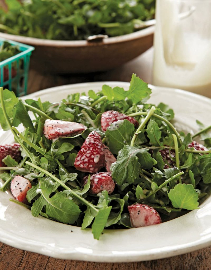 Arugula and Strawberry Salad 