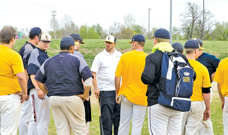  STAFF PHOTO ANDREW HUTCHINSON The Ecclesia College baseball team practices at the Tyson Sports Complex. The Royals at ranked No. 20 in the National Christian College Athletic Association poll, and have 33 players on the 2014 roster under second-year coach Derrion Hardie.