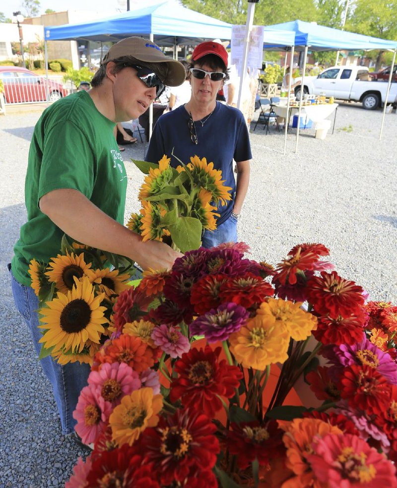 The Farmers Market opens for business May 3.