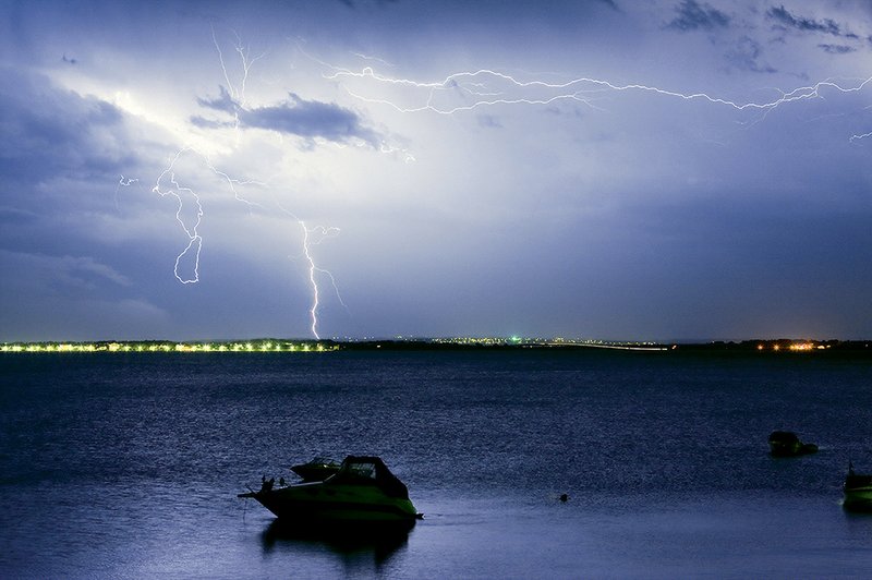 Always check the weather forecast before boating, and avoid dangerous weather conditions, such as thunderstorms.