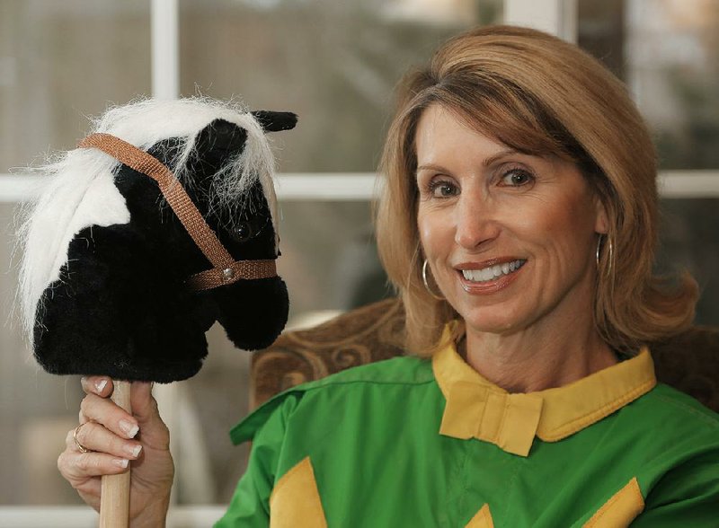 As much as Ann Rowell enjoys volunteering with Methodist Family Health across the board, her chairmanship of the agency’s new fundraiser was a “sure thing.” Southern Silks: A Derby Day Soiree is themed to complement Saturday’s 140th racing of the Kentucky Derby. The stick horse, which will be joined by its competitor “faux” horses during the Little Rock event, is from The Toggery; racing silks are compliments of Superior Stables LLC. 