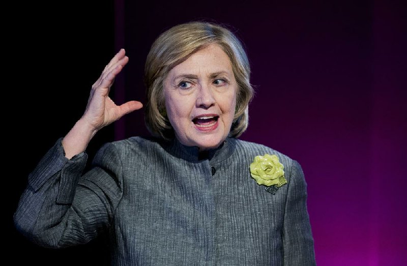 Former Secretary of State Hillary Rodham Clinton said Tuesday that the idea that anyone can have a gun is not in the “best interest of the vast majority of people.” 