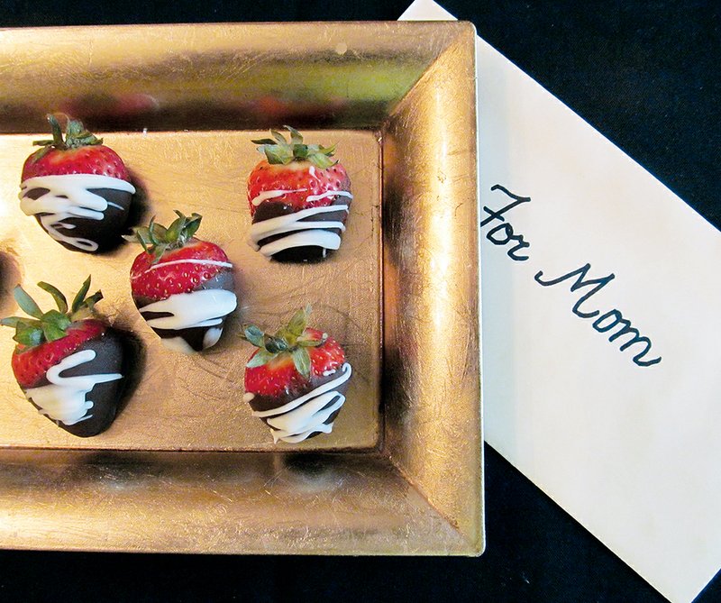 Fresh Arkansas strawberries are ready just in time to make chocolate-covered strawberries for Mother’s Day. Make sure to keep a close watch on the melting chocolate, and your strawberries will look just as pretty and taste better than any offered in a specialty store.