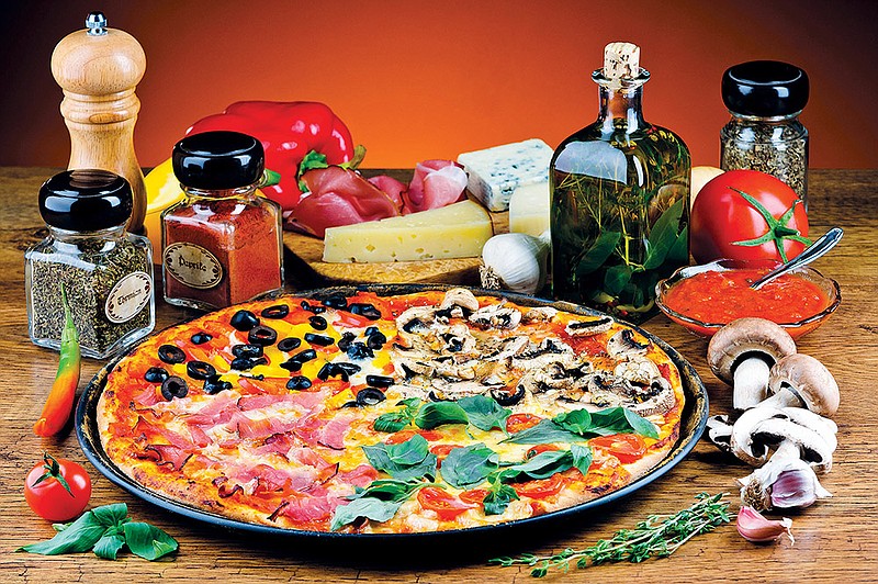 You may never see this pizza made the same way twice, so feel free to be creative with the four toppings.