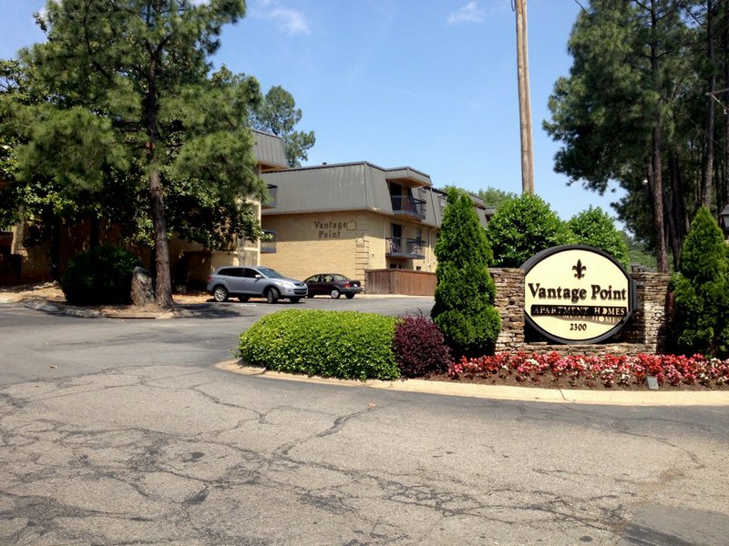 Vantage Point apartments at 2300 Rebsamen Park Road are seen Monday, May 19, 2014.