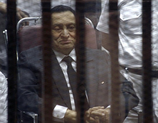 Ousted Egyptian President Hosni Mubarak, convicted of embezzlement, is expected to appeal Wednesday’s verdict. 
