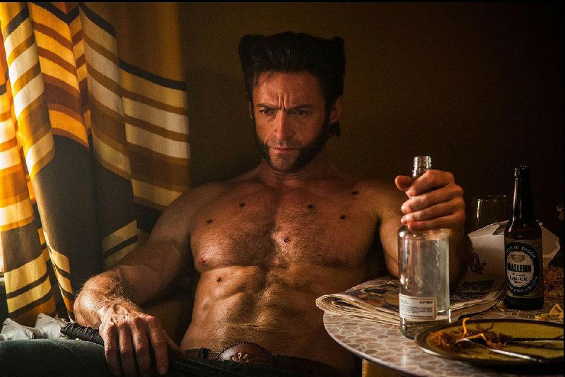 A hard-drinking Wolverine (Hugh Jackman) is shot into the past to undo a devastated future in Bryan Singer’s X-Men: Days of Future Past. 