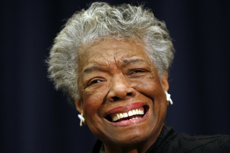 In this Nov. 21, 2008, file photo, poet Maya Angelou is shown in Washington. 