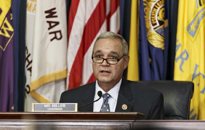 Rep. Jeff Miller, R-Fla., chairman of the House Veterans Affairs Committee, on Wednesday called on Veterans Affairs Secretary Eric Shinseki to resign immediately and asked for a criminal investigation into what he called “widespread scheduling corruption.” 