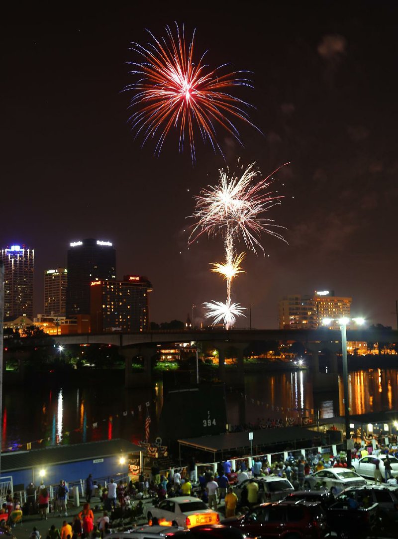 Annual Pops on the River fireworks
