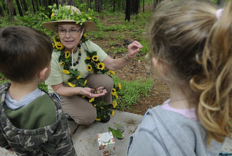 Courtesy Photo &#8220;Mother Nature,&#8221; portrayed by Diane Gately of Rogers, will read to children ages 3 to 6 at 10:30 a.m. Saturday at Hobbs State Park-Conservation Area near Rogers. The theme for June will be &#8220;Butterflies.&#8221; The monthly story times are free. Information: 789-5000.