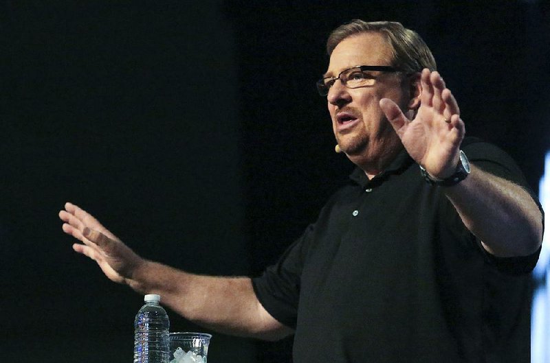 Rick Warren, speaking at the 2014 Southern Baptist Convention Pastors’ Conference on Monday at the Baltimore Convention Center, spoke about how God helped him overcome the suicide of his son last year. The Southern Baptist Convention’s annual meeting begins today.