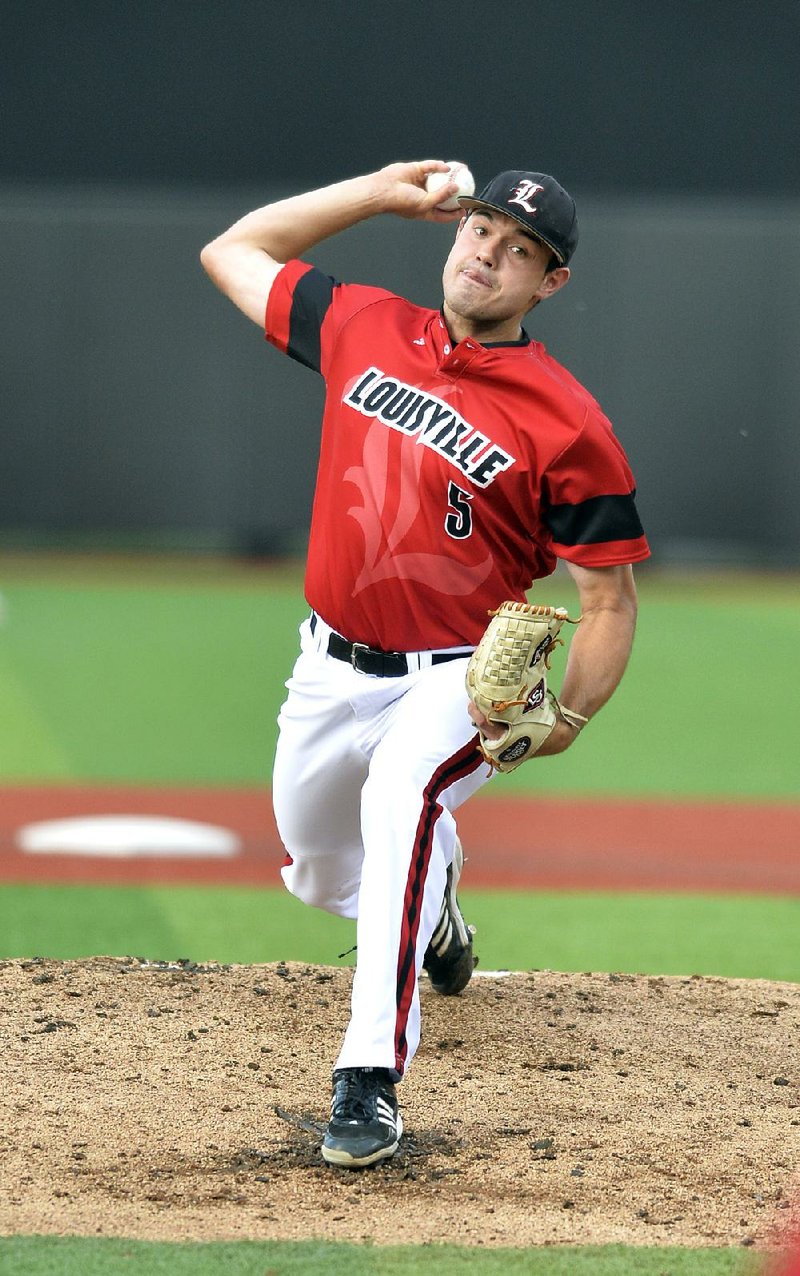 Louisville has relied on a young pitching staff to reach the College World Series, including sophomore Anthony Kidston, who is 9-0 with a 3.54 earned-run average this season.