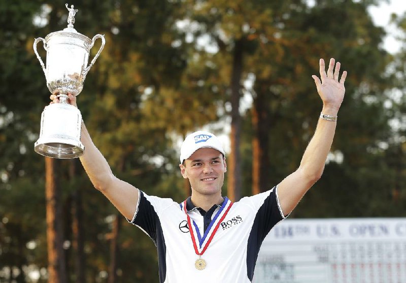 Martin Kaymer, of Germany, shot a final-round 69 to win the U.S. Open on Sunday in Pinehurst, N.C. Kaymer has won two majors. He won the 2010 PGA Championship at Whistling Straits in Kohler, Wisc.