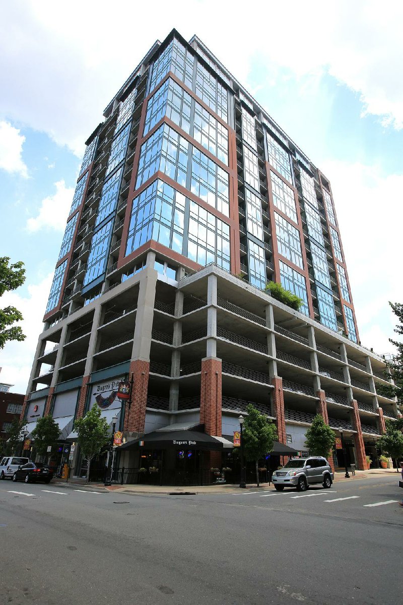 Developers of the River Market Tower in Little Rock say there are 57 condominiums left to sell in the building, which opened in 2009.
