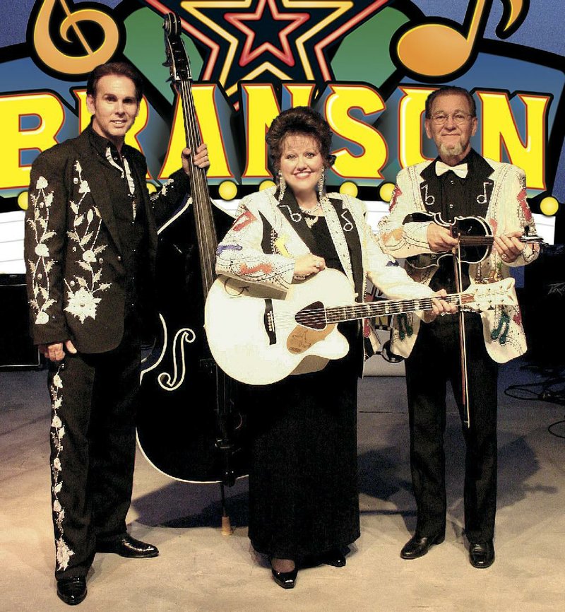 Branson on the Road — (from left) Brian Capps, Debbie Horton and Donnie Wright — performs Friday and Saturday at Pine Bluff Community Theatre.