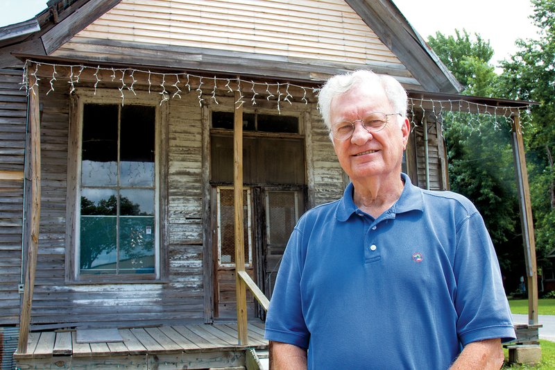 Garland Hankins applied for the Hankins Store in Oil Trough to be added to the National Register of Historic Places. His father bought the store in 1945.