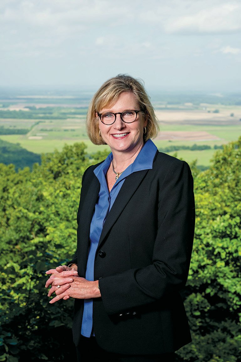 Marta Loyd, new executive director of the Winthrop Rockefeller Institute on Petit Jean Mountain, also lives there. Loyd said photography is a hobby she picked up after finishing her doctorate, and in addition to her family, the mountain is one of her favorite subjects to photograph.