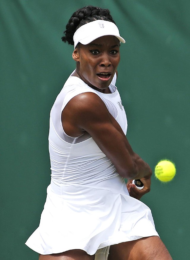 Venus Williams, who is seeded 30th, skipped Wimbledon last year because of a back injury. She returned this year and has reached the third round of a major for only the second time in her past 10 appearances.