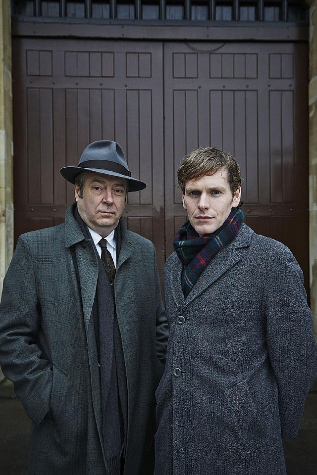 Endeavour, Season 2
Sundays, June 29 - July 20, 2014 at 9pm ET on PBS

Before Inspector Morse, there was the rookie Constable Morse, fed up with police work
and ready to nip his career in the bud by handing in his resignation. That is, until a murder
turned up that only he could solve. Shaun Evans (The Take, The Virgin Queen) returns for a
second season as the young Endeavour Morse, before his signature red Jaguar but with his
deductive powers already running in high gear.

Shown from left to right: Roger Allam as DI Fred Thursday and Shaun Evans as Endeavour Morse

(C) ITV for MASTERPIECE
This image may be used only in the direct promotion of MASTERPIECE. No other rights are granted. All rights are reserved. Editorial use only.
