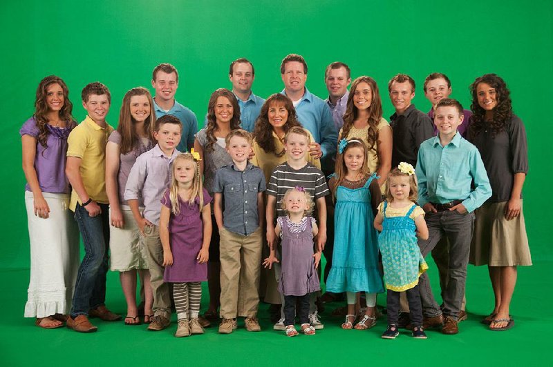 The Duggars star on TLC's 19 Kids and Counting. Jim Bob and Michelle Duggar, and their children.