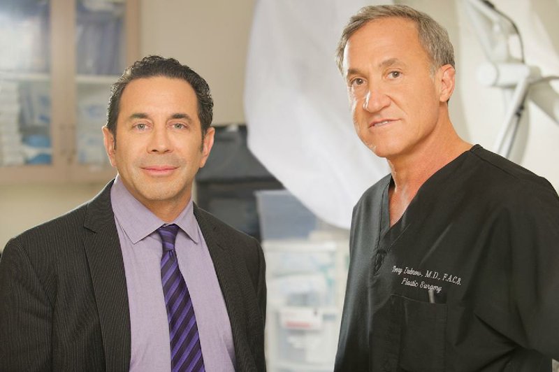 BOTCHED -- Season: 1 -- Pictured: (l-r) Dr. Paul Nassif, Dr. Terry Dubro -- (Photo by: Brandon Hickman/E!)