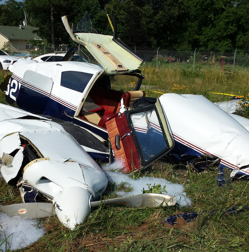 A pilot was seriously injured when this small plane crashed shortly after takeoff in Boone County.