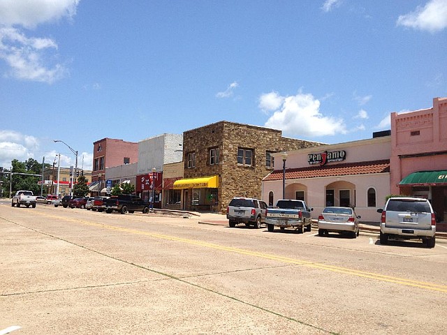 Downtown Booneville remains quiet on a recent afternoon.Authorities, though, are keeping an eye on the area, searching for escaped prison inmate Timothy Buffington, who used to live in Booneville.