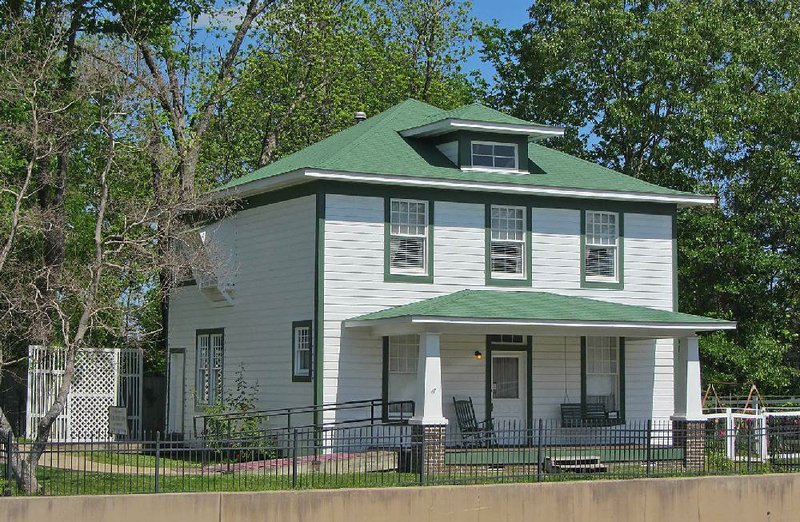 Special to the Democrat-Gazette/MARCIA SCHNEDLER The National Park Service operates the President WIlliam Jefferson Clinton Birthplace Home in Hope
