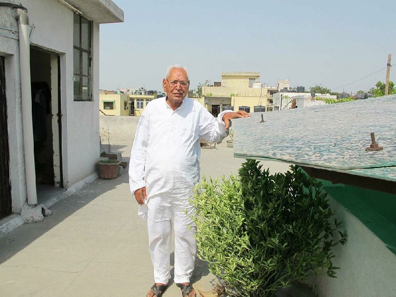 Dina Nath Batra, shown in New Delhi on June 13, is a retired school principal, education activist and Hindu nationalist. He is also called the Ban Man or the ìbook police" and is regarded as a threat to the very idea of democracy in India. His mission is to clean up all the books, including school history textbooks, of anything that, he says, is damaging to his Hindu faith. Illustrates INDIA-BOOKS (category i), by Rama Lakshmi, © 2014 The Washington Post. Moved Monday June 30, 2014. (MUST CREDIT: Washington Post photo by Rama Lakshmi)