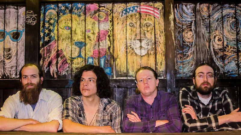 American Lions
from left: James Velek (drums), Elliott S. Cotten (guitar, vocals), Jordan Ahne (guitar), David Velek (bass guitar)