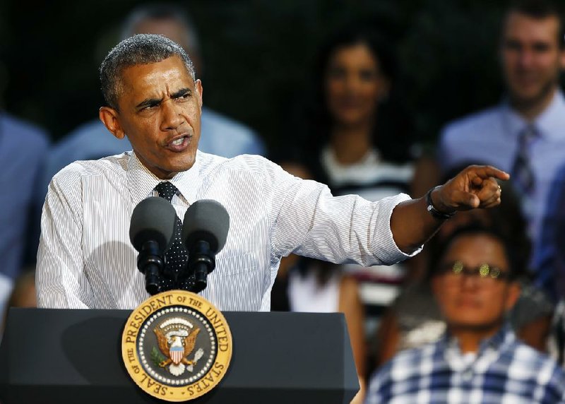 President Barack Obama, while stumping and raising money for Colorado Sen. Mark Udall in Denver on Wednesday, said Udall “is a serious person who is trying to do the right thing. He’s not an ideologue. Doesn’t agree with me on everything.”