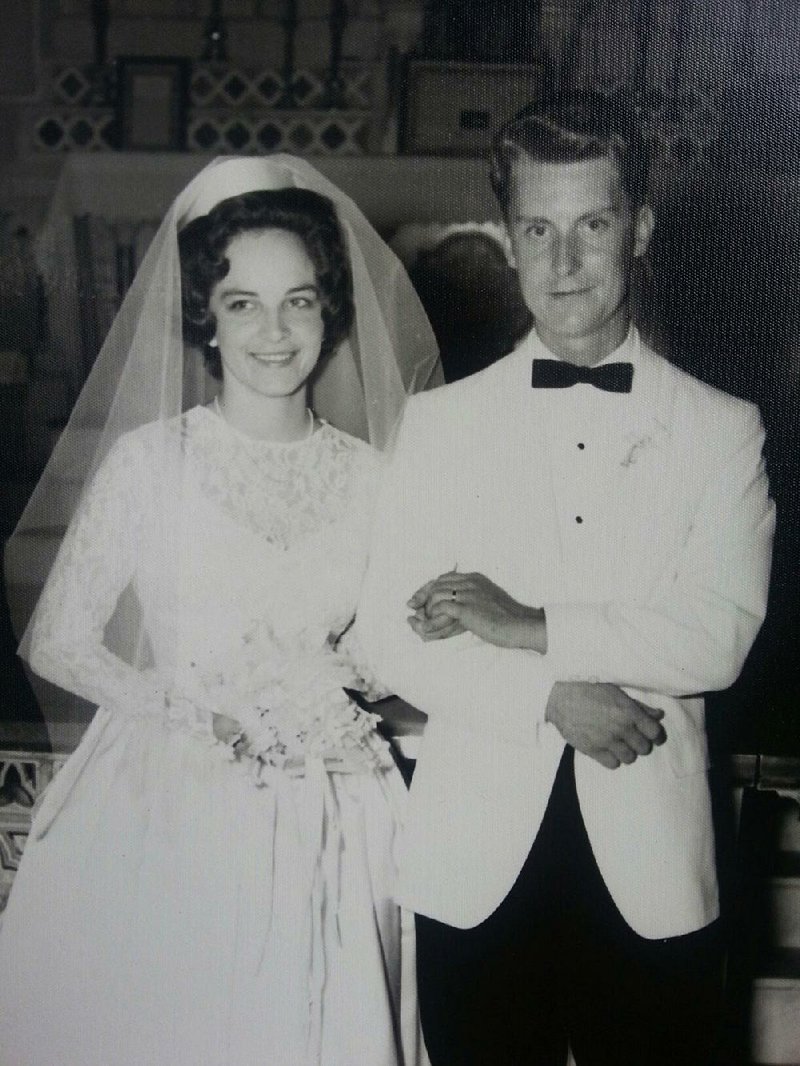 Phyllis and Ray Oblinger on their wedding day, July 11, 1964