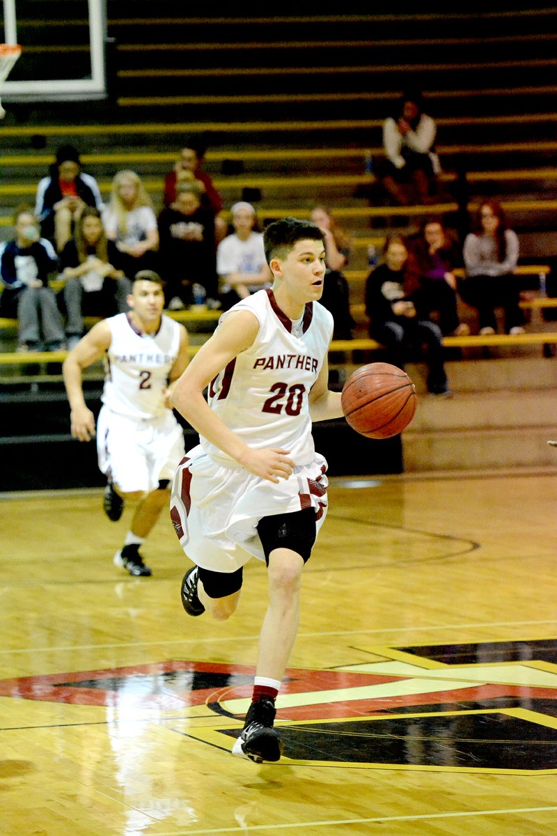 Bud Sullins/Special to Siloam Sunday Siloam Springs sophomore guard Avery Benson is having a strong offseason for the Siloam Springs boys basketball team as well a solid summer season playing travel basketball for the Arkansas Wings.