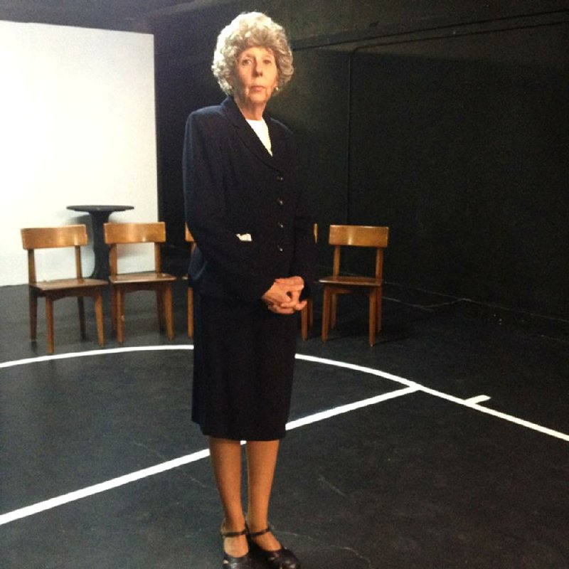 Jeannie Denniston plays the title role in Lantern Theatre’s production of Mrs. Mannerly, opening Friday in Conway.