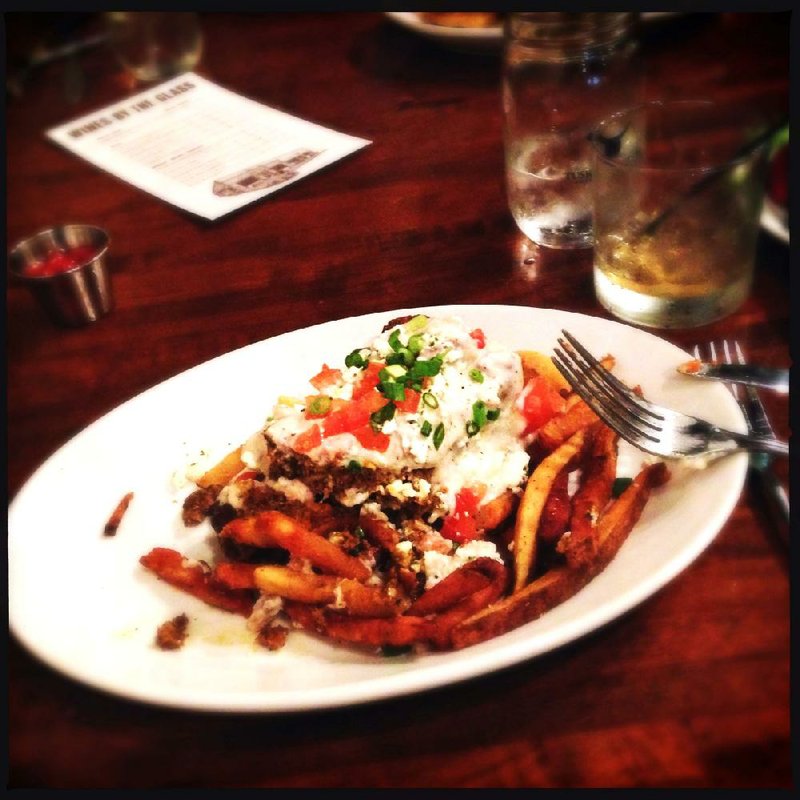 Poutine at Tusk & Trotter.
