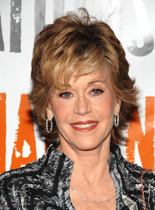 Actress Jane Fonda poses for pictures at the photocall for her new Broadway show "33 Variations," Thursday, Jan. 29, 2009 in New York. On Saturday, Feb. 21, 2009 the 71-year-old actress was picketed by Vietnam veterans outside the Eugene O'Neill Theater, reminding passers-by that she had once visited their Viet Cong enemy in Hanoi. (AP Photo/Peter Kramer)