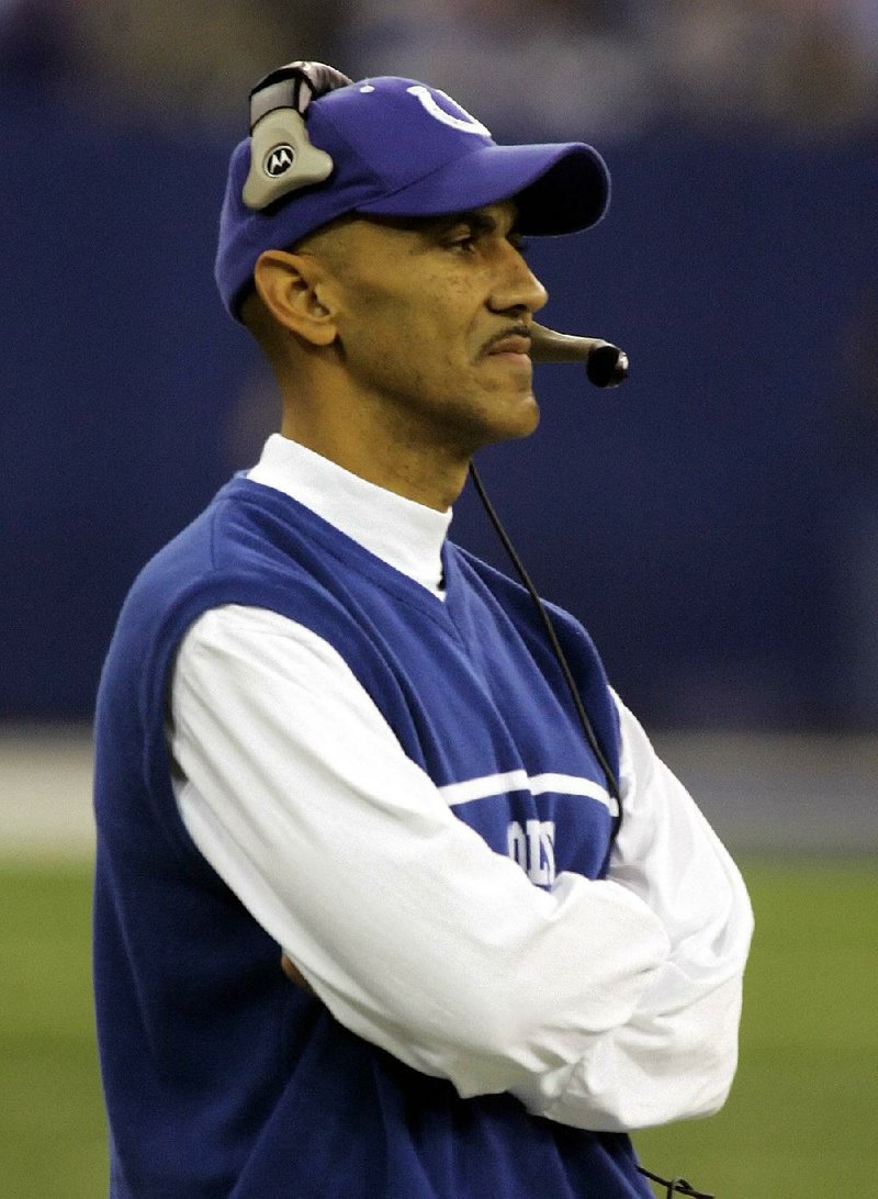 An Indianapolis Star columnist said it was disappointing that former Indianapolis Colts Coach Tony Dungy (above) said he would not draft former Missouri defensive end Michael Sam. Dungy said Sam, who is gay, would create too much of a distraction in the locker room.