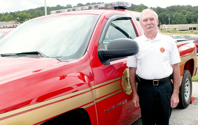 Cassi Lapp/The Weekly Vista Bella Vista Fire Inspector Jim Neal is retiring from the department after more than 25 years of service.