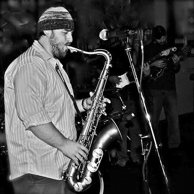 Submitted photo GUEST ARTIST: Dave Williams II, who can be heard all over Little Rock performing a variety of music with many bands, is described as a musician through and through. He says technically, he is not a sax player. "All I play is truth and emotion."