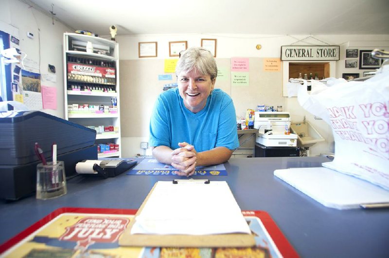 Denise King, owner of the Mount Judea General Store, is the sponsor of a petition to reverse Newton County’s prohibition on retail alcohol sales. She has been working since October to gather more than 2,200 signatures by Monday to get the measure on the county’s November ballot.