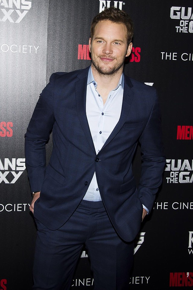 Chris Pratt attends a screening of "Guardians of the Galaxy" hosted by The Cinema Society and Men's Fitness on Tuesday, July 29, 2014, in New York. (Photo by Charles Sykes/Invision/AP)