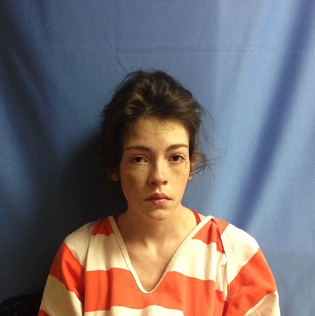 Yell County Prosecuting Attorney Tom Tatum II charged Brooke Floyd, 21 (shown) with manslaughter in the death of her 10-month-old son, Harper Alexander Floyd.