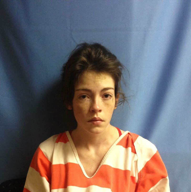 Yell County Prosecuting Attorney Tom Tatum II charged Brooke Floyd, 21 (shown) with manslaughter in the death of her 10-month-old son, Harper Alexander Floyd.