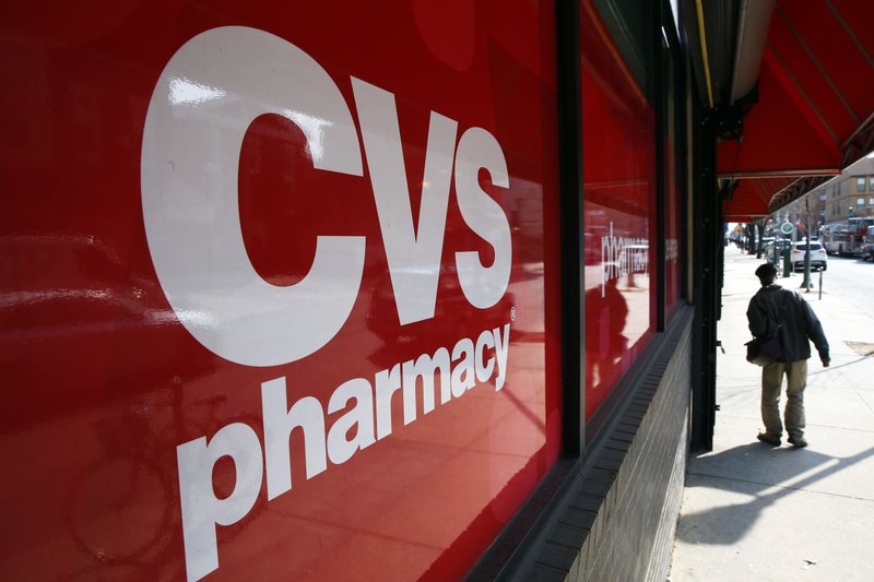 This March 25, 2014 photo shows a CVS store in Philadelphia. CVS Caremark reports quarterly financial results on Tuesday, Aug. 5, 2014.