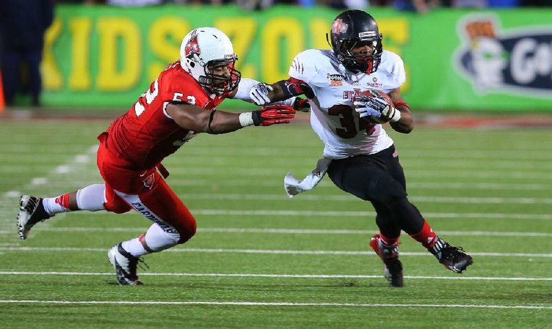 Arkansas State running back Michael Gordon rushed for 754 yards and 10 touchdowns last season, but he has been slowed by a foot injury early in fall camp.