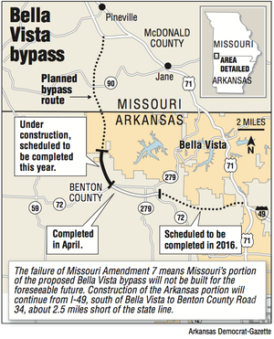 Bella Vista Bypass On Ice After Missouri Rejects Tax   0807bellavistabypass T300 