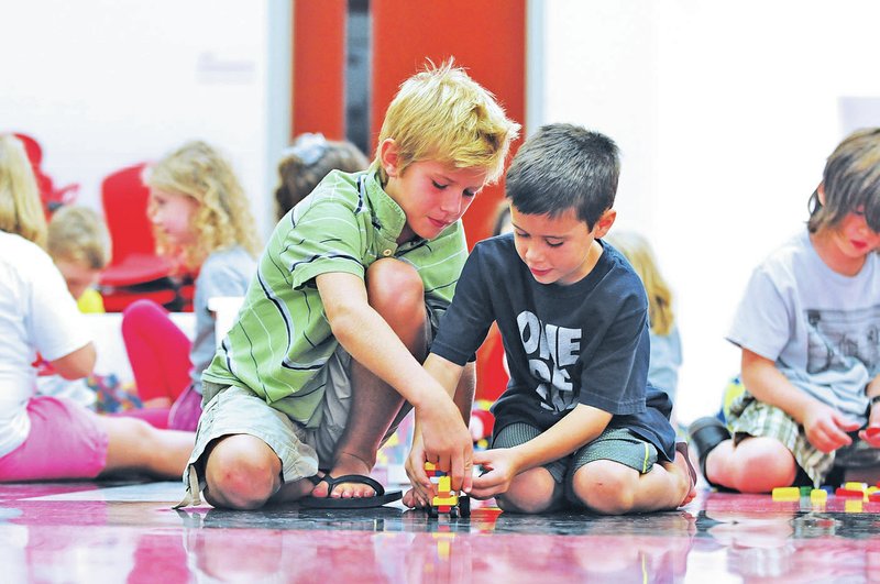 Campers At Springdale's Sonora Elementary Learn Problem Solving Skills