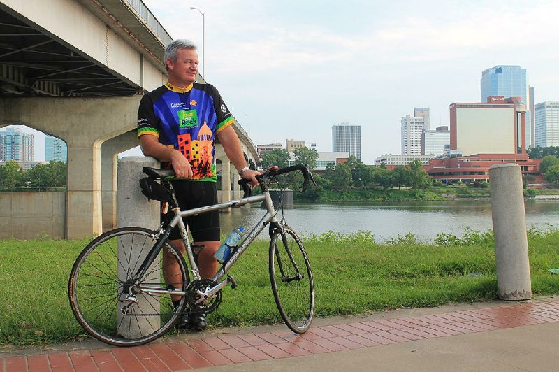 After years of volunteering, Trey Williams of Little Rock is now in the saddle as chairman of the 2015 Tour de Rock, the annual cycling event that benefi ts CARTI.